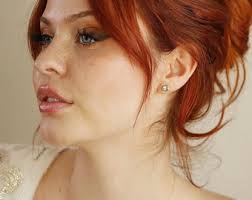 Buy 14k Solid Gold Aquamarine Earrings: Bezel Set March Birthstone Online  in India