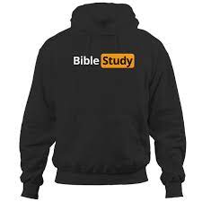 Bible Study Pornhub Parody Hoodies Designed & Sold By Magasinfinite