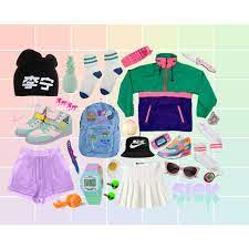 We love a retro meets future moment. Designer Clothes Shoes Bags For Women Ssense Vaporwave Outfit Vaporwave Clothing Vaporwave Fashion