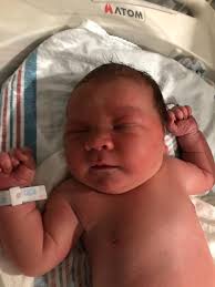 This little fellow was born yesterday. His name is Isaac Charles Kozee. He  was 9 pounds and 11 ounces and 22 1/2 inches tall! He is great grandson of  Mary Helen Jack