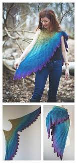 Easy boomerang shawl knit pattern {with video tutorial. Wingspan Shawl Knitting Pattern Scarf Knitting Patterns Shawl Knitting Patterns Shawl Patterns