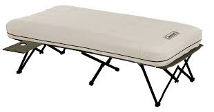 Portable Twin Air Mattress And Cot Ideal For Camping And Guests Mattress Features Comfortstrong Coil System For Support Camping Cot Cot Camping Cot Bed