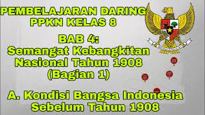 We did not find results for: Pkn Kelas 8 Semangat Kebangkitan Nasional Tahun 1908 Youtube