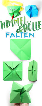 Faltanleitung Fur Himmel Und Holle Familie De Himmel Und Holle Basteln Anleitung Himmel Und Holle Basteln