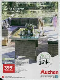 Salon de jardin composé de : Auchan Le Nouveau Catalogue Du 03 Au 13 Avril 2019 Est Disponible Ne Manquez Pas Les Reductions Du Catalogue