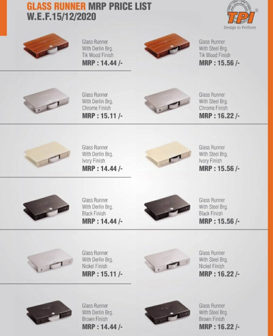 glass runner TPI product image