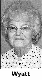 RUTH WYATT Obituary (2015)