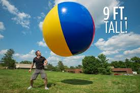 Check spelling or type a new query. 9 Foot Beach Ball Gigantic Blow Up Beach Ball