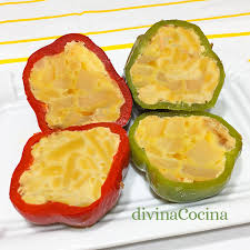Por cocina fácil octubre 30, 2018 0 comenta. Pimientos Rellenos De Tortilla De Patatas Divina Cocina