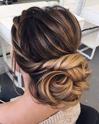 87 Fabulous Wedding Hairstyles For Every Wedding Dress Neckline Hair Styles Strapless Dress Hairstyles Wedding Hair And Makeup