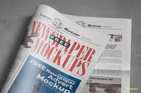 Tabloid newspapers near the supermarktet checkout make us want to grab them when we see an outrageous headline. Free Tabloid Newspaper Mockup In Psd Designhooks
