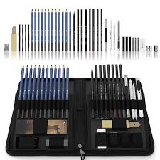 Bigger Better Complete This Professional Art Pencil Set Comes With 40 Total Pieces Including Graphite Charcoal And Pastel P Art Pencil Set Castle Art Art
