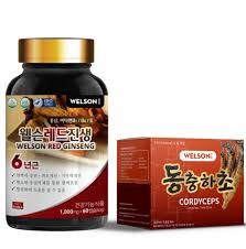 Thực Phẩm Bảo Vệ Sức Khỏe Welson Red Ginseng Hộp 60 Viên