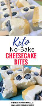 The Best Summer Low Carb Treat Easy No Bake Keto Cheesecake Bites These No Bake Cheesecake B Keto Dessert Easy Keto Friendly Desserts Keto No Bake Cheesecake