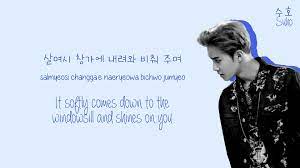 Exo She S Dreaming Lyrics From Their Third Repackaged Album Lotto You Can Lyrics Learn Korean Color Coding