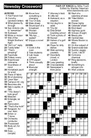 We did not find results for: Newsday Crossword Puzzle For Feb 23 2021 By Stanley Newman Creators Syndicate