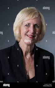 Tartan Noir crime novelist and screenwriter Lin Anderson Stock Photo