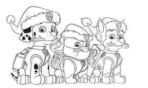Coloring Pages Paw Patrol Paw Patrol Coloring Pages Paw Patrol Christmas Paw Patrol Coloring