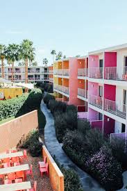 As fall arrives and with winter approaching rapidly, one's thoughts often turn to places in the sun. Palm Springs Door Tour The Best Colorful Houses To Visit Local Wanderer