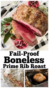 Three hours before you want to begin cooking, take the roast out of the fridge and place. Fail Proof Boneless Prime Rib Recipe Picky Palate