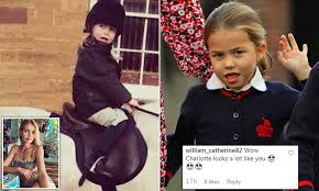 Princess diana's niece, 30, took to instagram today to share a gorgeous snap of herself sitting in the piazza del duomo, while sporting a glamorous black and white frock. Kitty Spencer Looks Like Princess Charlotte Royal Fans Claim Daily Mail Online
