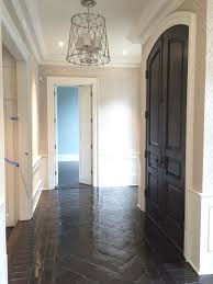 Before And After Staining Saltillo Tile Saltillo Tile Tile Floor Living Room Red Tile Floor