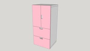 Appliances, bathroom decorating ideas, kitchen remodeling, patio furniture, power tools, bbq grills, carpeting, lumber, concrete, lighting, ceiling fans and more at the home depot. Ikea Stuva Storage Combination With Doors And Drawers White Pink 3d Warehouse