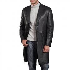 Mens Long Leather Coats C0zy Long Leather Coat Mens Leather Coats Long Coat Men