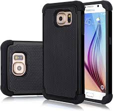 By michael andronico by mark spoonauer by daniel p. Buy Galaxy S6 Case Samsung S6 Cover Jeylly Shock Absorbing Hard Plastic Outer Rubber Silicone Inner Scratch Defender Bumper Rugged Hard Case Cover For Samsung Galaxy S6 G920 Black Online