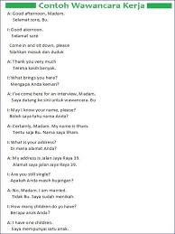 Jangan panik kalau interview kamu besok pakai bahasa inggris. Pertanyaan Interview Dalam Bahasa Inggris Di Perhotelan Sedang