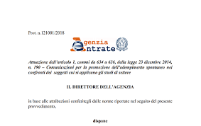Per gli studi di settore l'agenzia delle entrate ha già provveduto alla pubblicazione dei modelli definitivi, aggiornati a giugno, e delle relative istruzioni: Studi Di Settore Le 69 Anomalie Per L Adempimento Spontaneo
