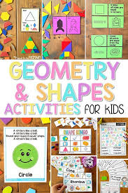 Geometry And Shapes For Kids Activities That Captivate Shapes Activities Math Manipulatives Math For Kids