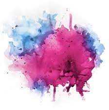 Watercolor Splash Vector Psd File Pink Magenta Blue Etsy Watercolor Splash Watercolor Background Texture Painting