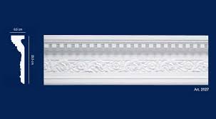 Quando si è alla ricerca di qualcosa di particolare per completare la ristrutturazione della casa, le cornici in gesso sono la soluzione ideale per decorare le stanze e spezzare la monotonia di una grande parete. Cornice In Gesso Da 23 5 Cm 2127 Per Pareti E Superfici Piane