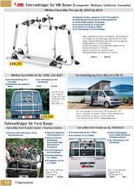 Tragersysteme Euro Carry Fahrradtrager Fur Den Neuen Vw Transporter 358 90 Pdf Kostenfreier Download