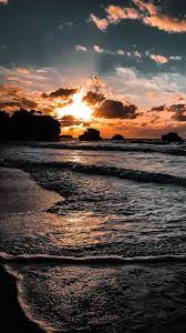 Beach Sunset Wallpaper Iphone Android Background Followme Beach Sunset Photography Sunset Wallpaper Beach Sunset Wallpaper