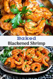 Baked Blackened Shrimp Blackened Shrimp Appetizer Recipes Shrimp Recipes