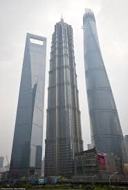 Three Sisters From Right The 2 073ft Tall Shanghai Central Tower The 1 377ft Tall Jinm Skyscraper Supertall Interior Architecture Design
