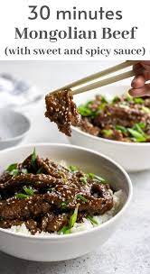 Easy Mongolian Beef Veronika S Kitchen Recipe Beef Recipes Mongolian Beef Best Beef Recipes