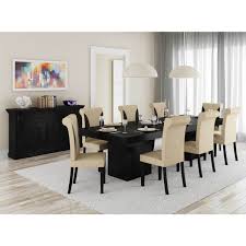 Adda 5 piece dining set. Urban Rustic Solid Wood Dining Room Set