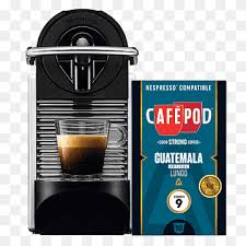 Boxed red and black nescafe dolce gusto piccolo krups coffee machine together with quick start guide and user manual. Longhi Png Images Pngwing