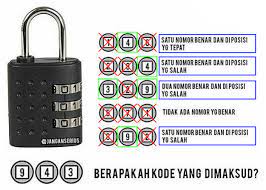 Check spelling or type a new query. Danny William S Note Menyelesaikan Soal Kode Gembok