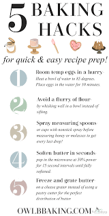 5 Baking Hacks Quick Easy Meals Food To Make Baking