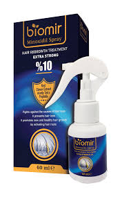 biomir minoxidil hair spray 10 for men