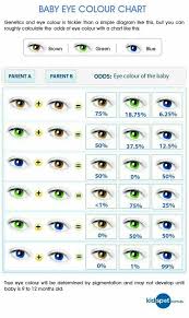 What Color Eyes Will Your Child Have Eye Color Chart