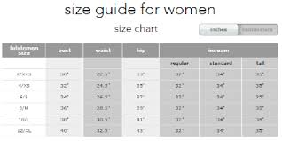 Lululemon Size Chart