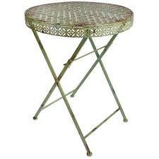 This Round Bistro Table Makes A Beautiful Addition To Any Patio Deck Porch Great For Small Porch Or Balc Bistro Table Outdoor Bistro Table Patio Furnishings