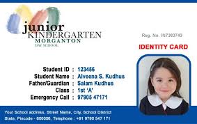 Making id cards is simple process. Beautiful Student Id Card Templates Desin And Sample Word File School Resources Student Teacher Centre Student Id Card Id Card Template School Id