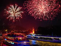 Bingen is a port at the confluence of the rhine and nahe rivers, near the whirlpool known as binger. Rhein In Flammen Bingen Rudesheim