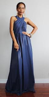 Unavailable Listing On Etsy Navy Blue Maxi Dress Cross Front Dress Dress Stands